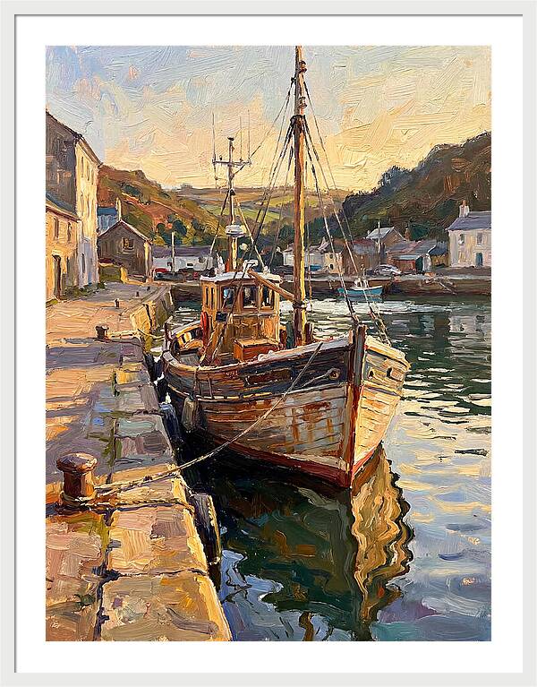 Fishing Boat Reflections