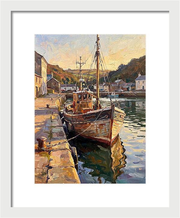 Fishing Boat Reflections