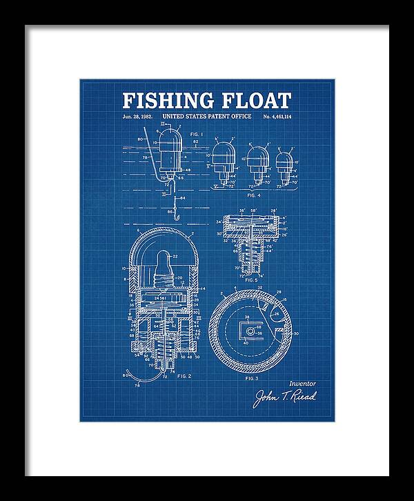 Fishing Float Blueprint Patent Us4461114a