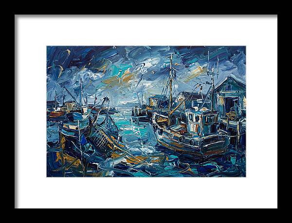 Fishing Harbor Serenity