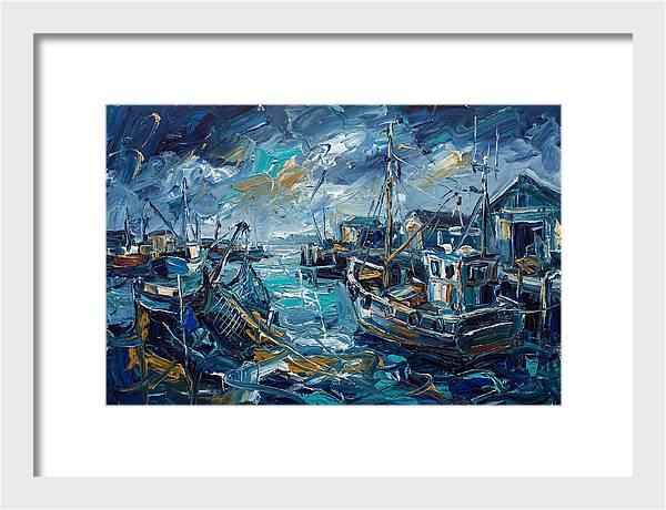 Fishing Harbor Serenity