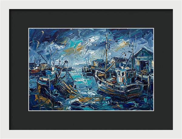 Fishing Harbor Serenity