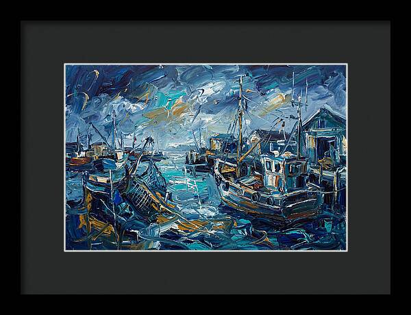 Fishing Harbor Serenity