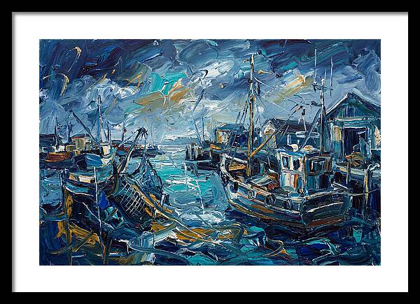 Fishing Harbor Serenity