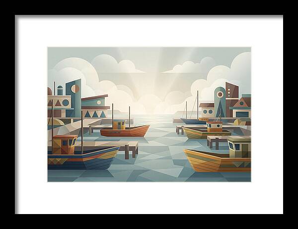 Fishing Harbor Serenity