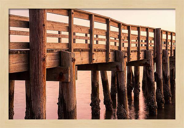 Fishing Pier At Sunrise