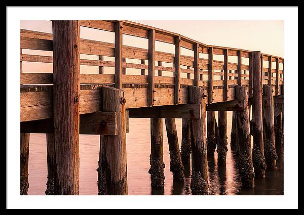 Fishing Pier At Sunrise