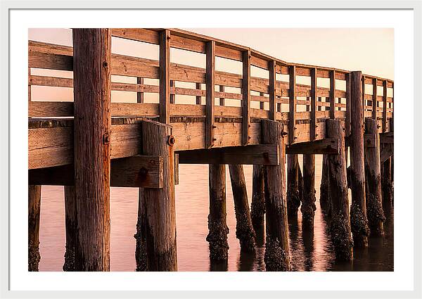 Fishing Pier At Sunrise