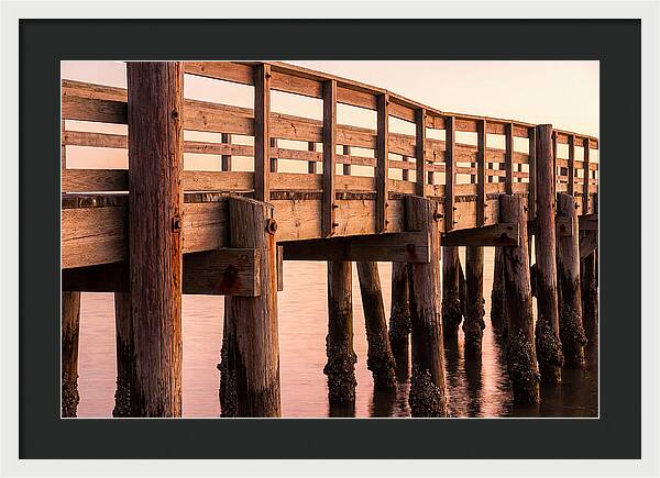 Fishing Pier At Sunrise