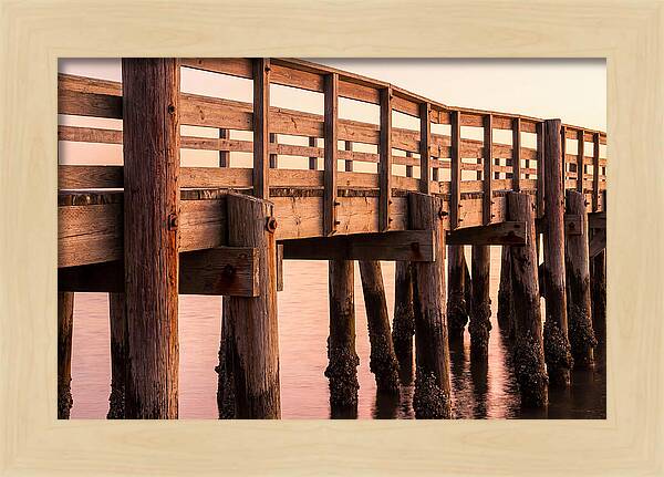 Fishing Pier At Sunrise
