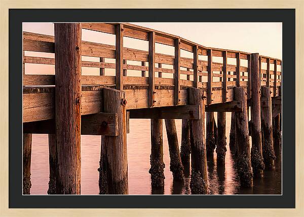 Fishing Pier At Sunrise