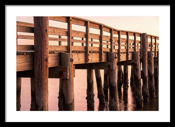 Fishing Pier At Sunrise