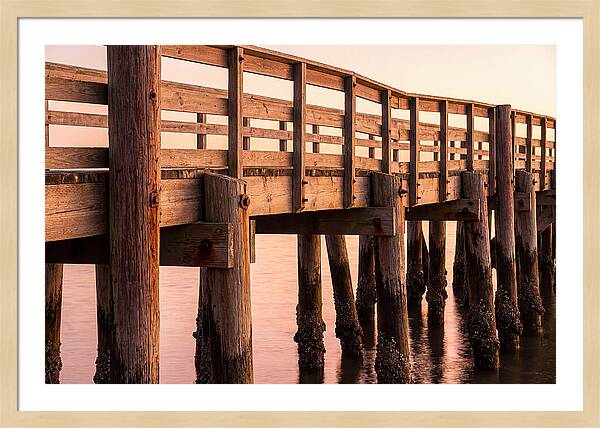 Fishing Pier At Sunrise