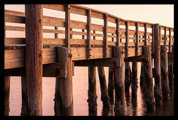 Fishing Pier At Sunrise