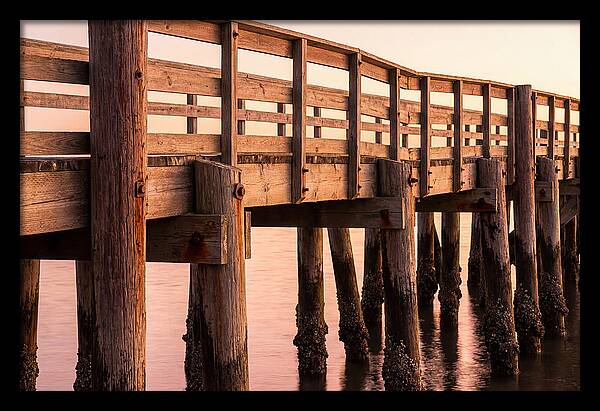 Fishing Pier At Sunrise