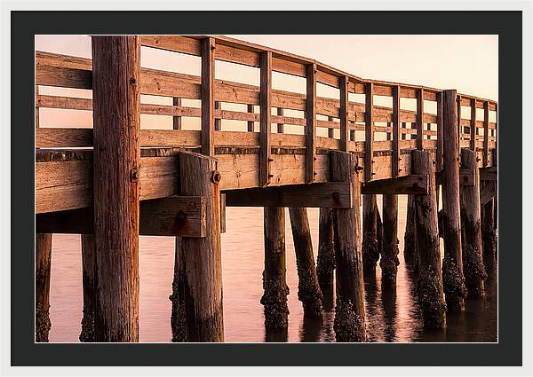 Fishing Pier At Sunrise