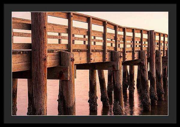 Fishing Pier At Sunrise