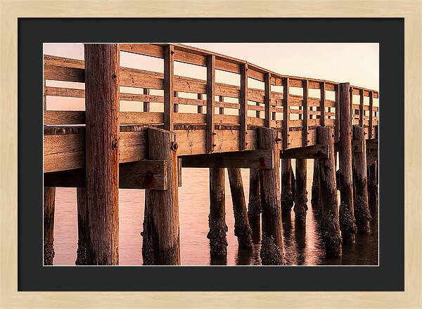Fishing Pier At Sunrise