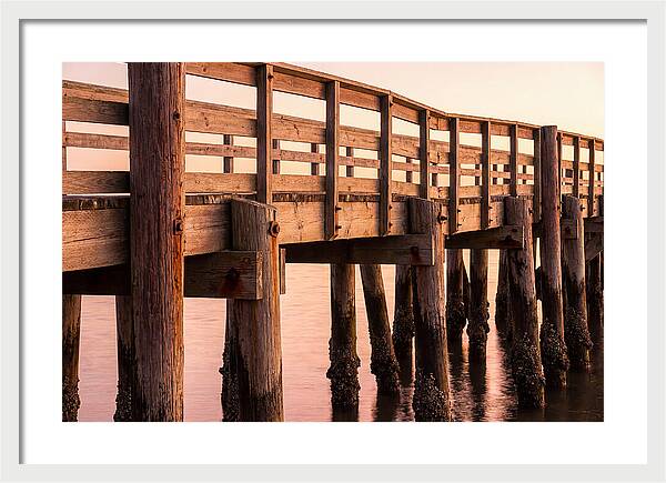 Fishing Pier At Sunrise