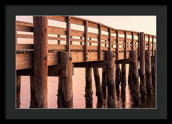 Fishing Pier At Sunrise