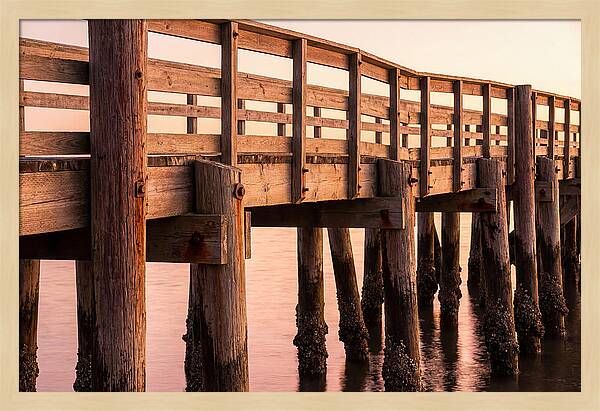 Fishing Pier At Sunrise