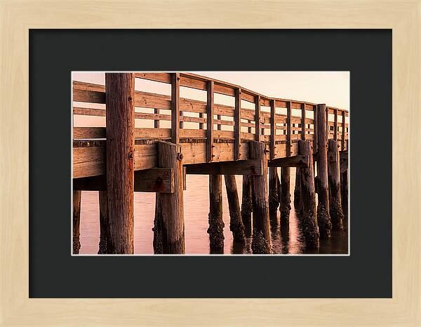Fishing Pier At Sunrise