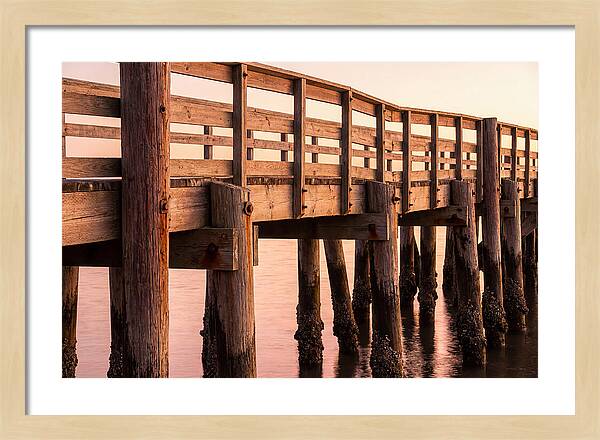 Fishing Pier At Sunrise