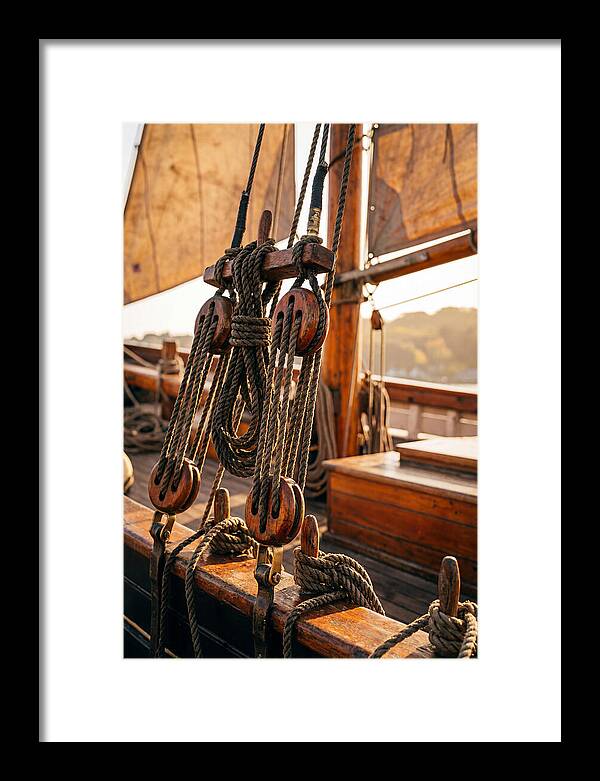 Fishing Smack Rigging Detail