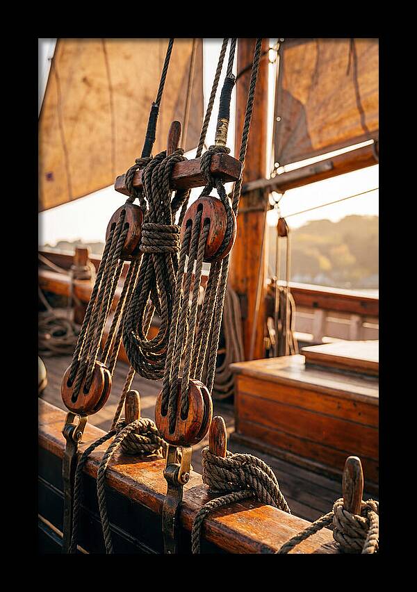Fishing Smack Rigging Detail
