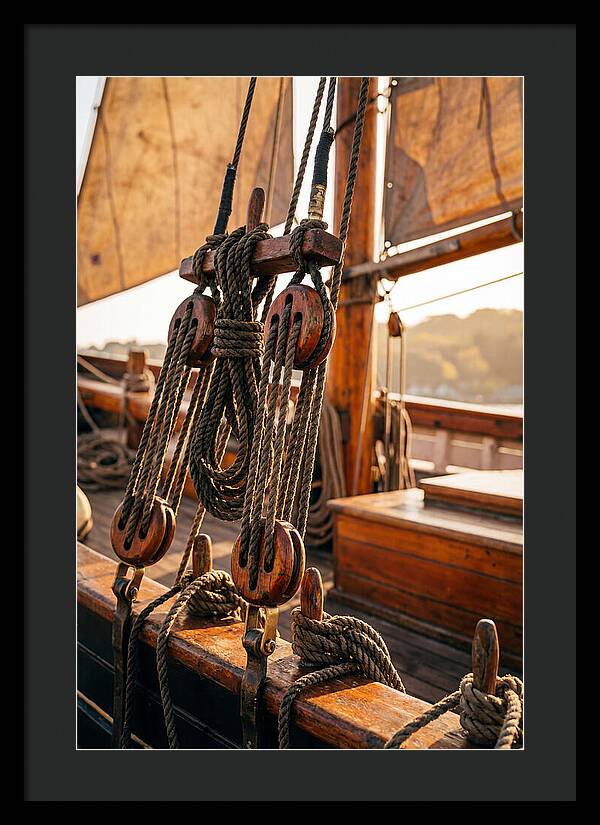 Fishing Smack Rigging Detail