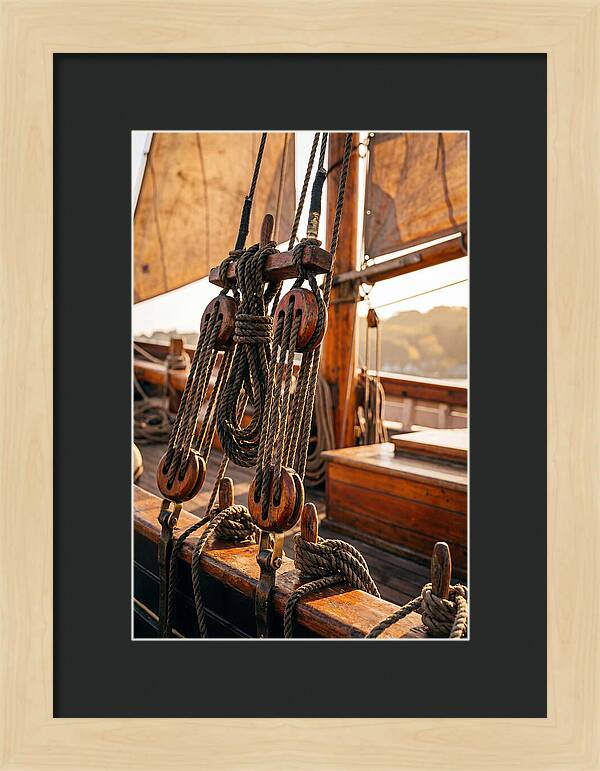 Fishing Smack Rigging Detail