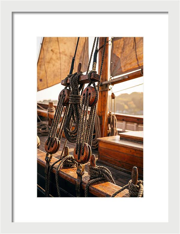 Fishing Smack Rigging Detail