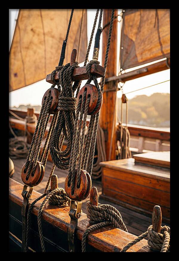 Fishing Smack Rigging Detail