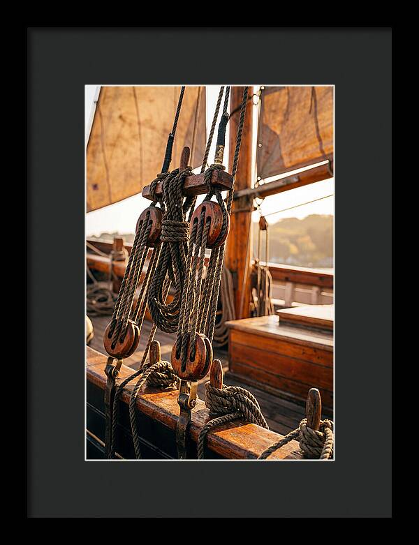 Fishing Smack Rigging Detail