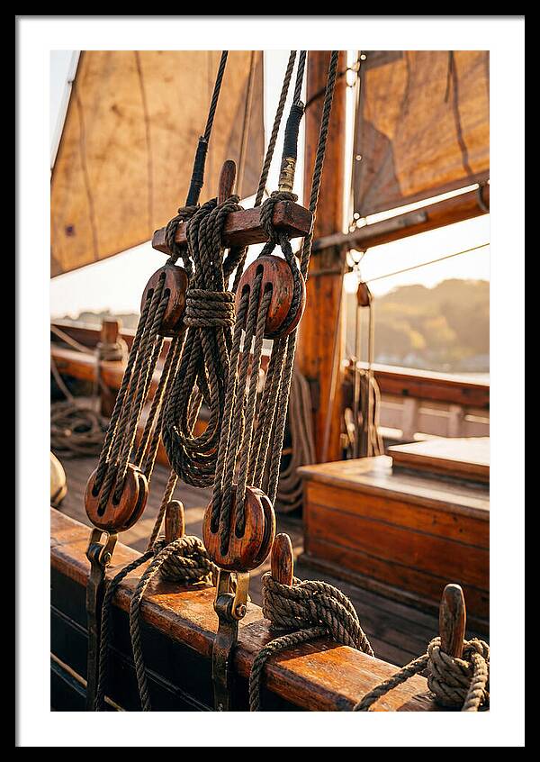 Fishing Smack Rigging Detail