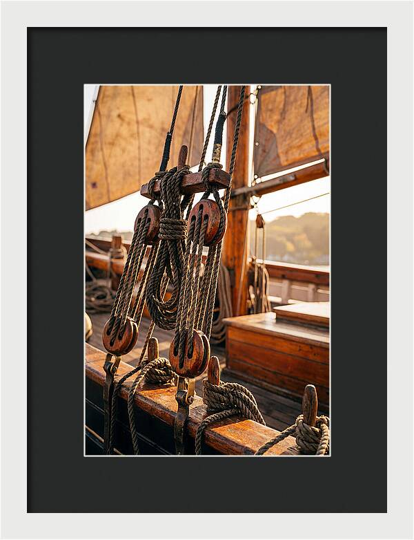 Fishing Smack Rigging Detail