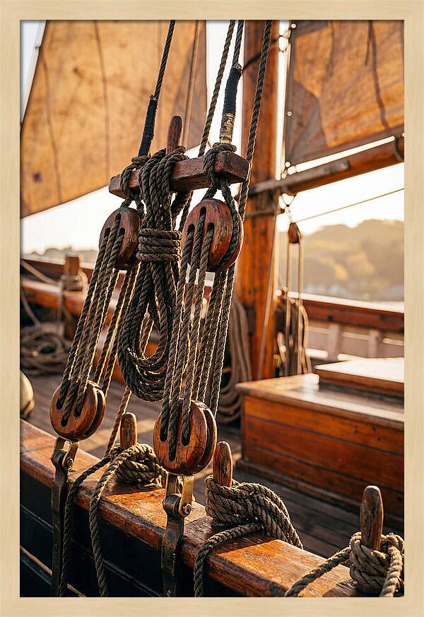 Fishing Smack Rigging Detail