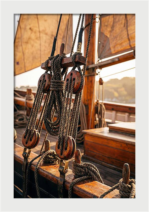 Fishing Smack Rigging Detail