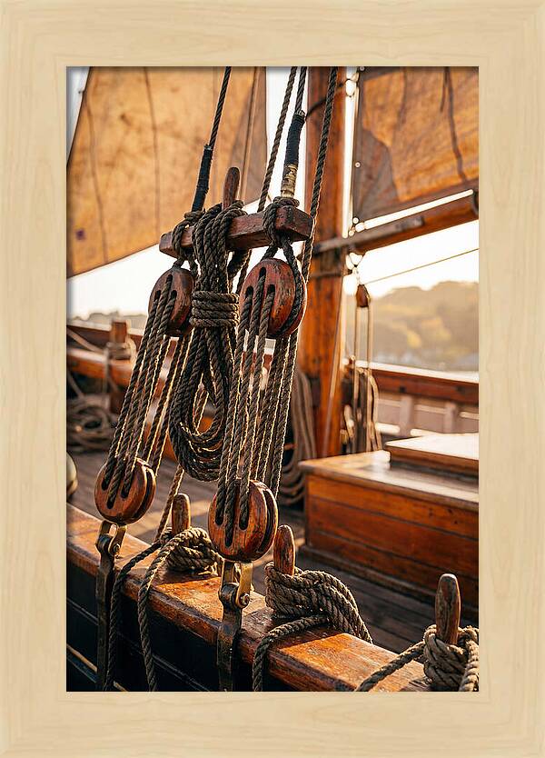 Fishing Smack Rigging Detail