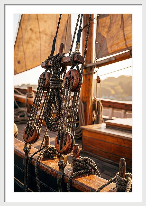 Fishing Smack Rigging Detail