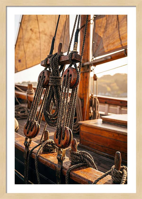 Fishing Smack Rigging Detail