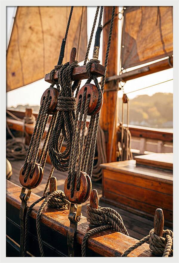 Fishing Smack Rigging Detail