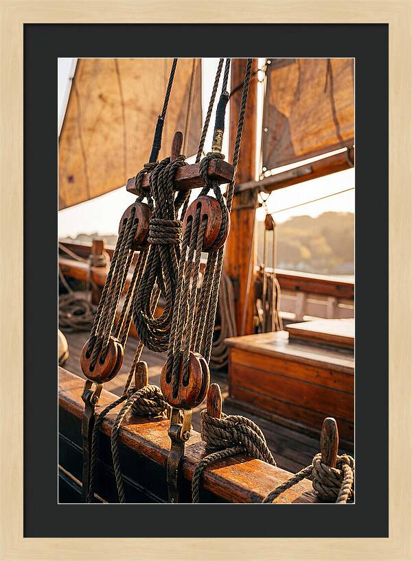 Fishing Smack Rigging Detail