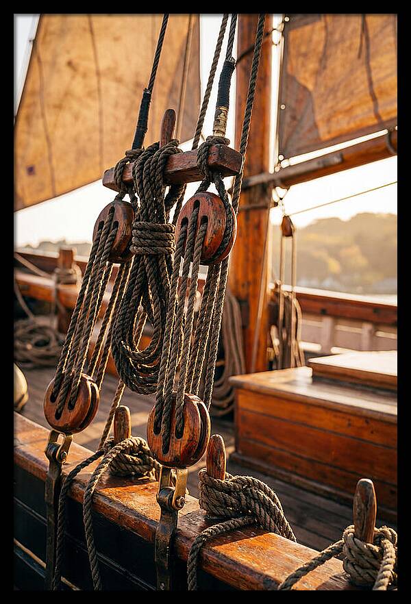Fishing Smack Rigging Detail