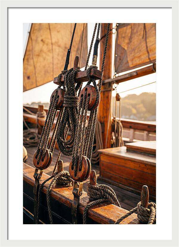Fishing Smack Rigging Detail