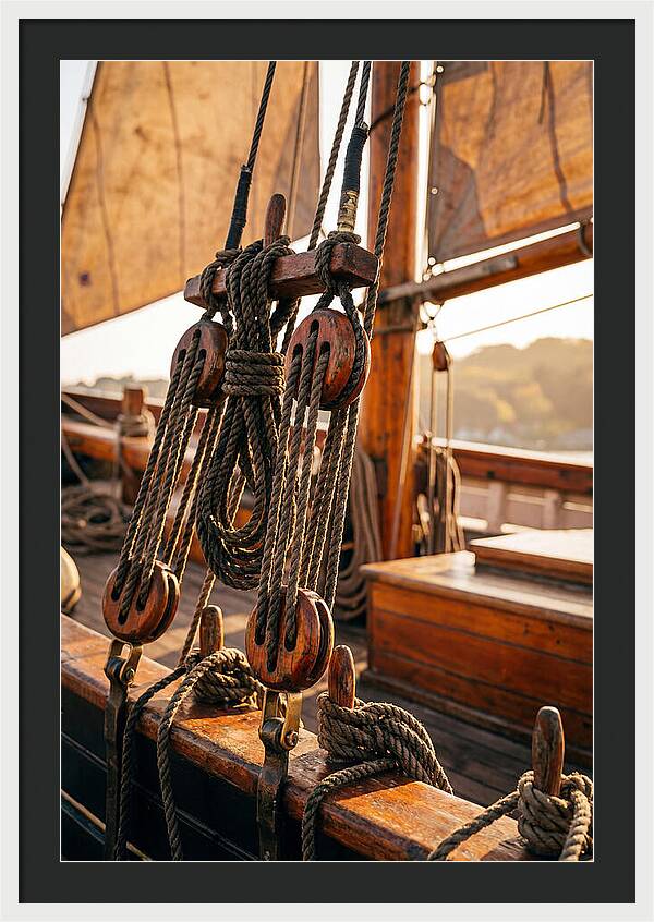 Fishing Smack Rigging Detail