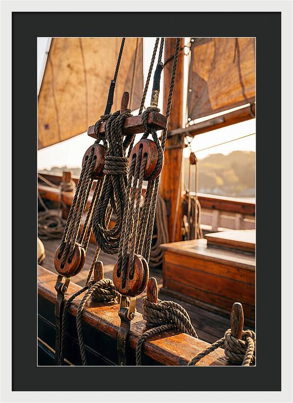 Fishing Smack Rigging Detail