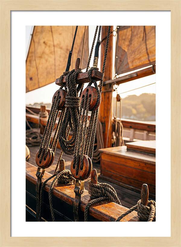 Fishing Smack Rigging Detail