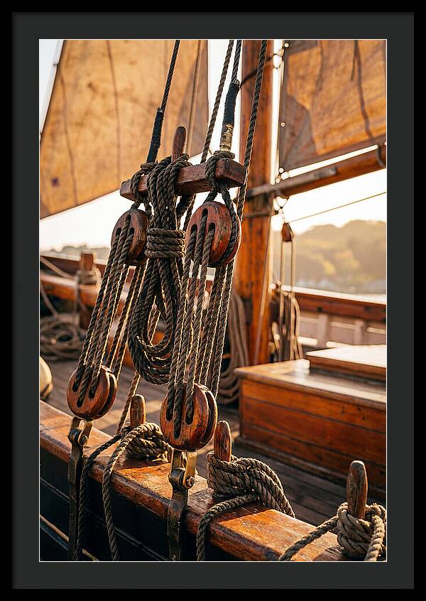 Fishing Smack Rigging Detail