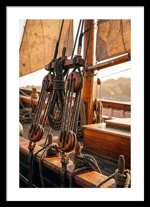 Fishing Smack Rigging Detail